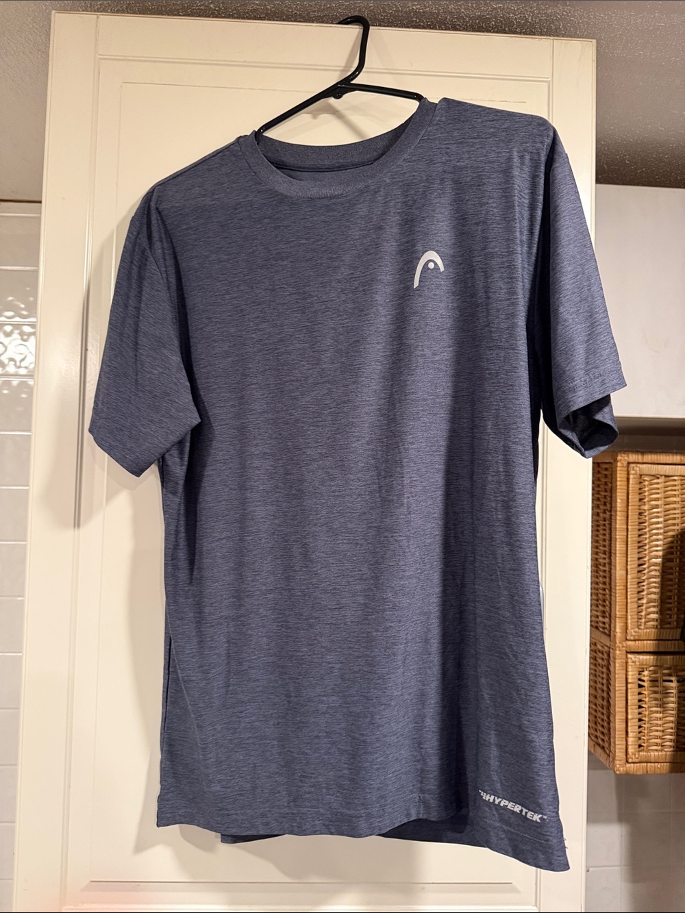 Head Men's Heather gray Short Sleeve Performance Tee size small 7:28